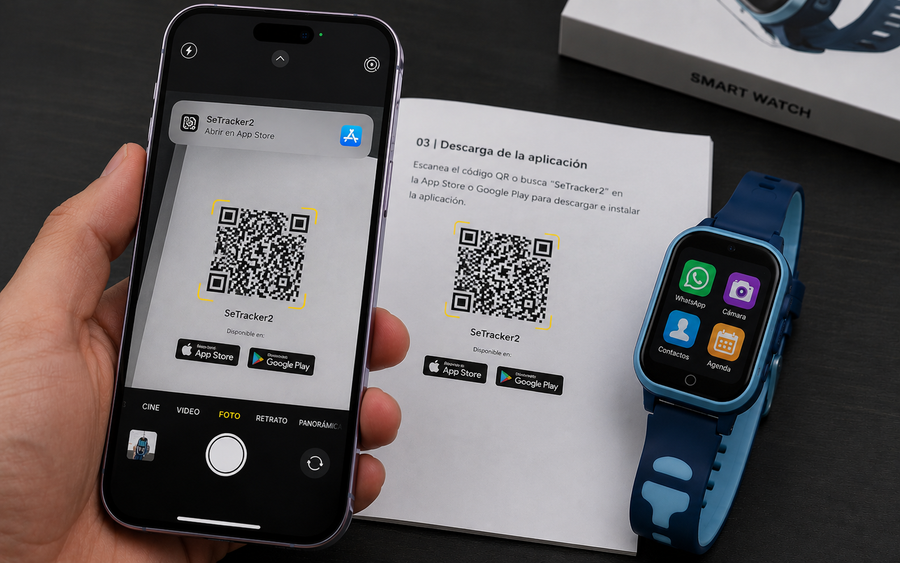 Escanea y descarga la app